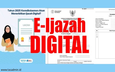 Tahun 2025 Mulai Berlaku E-Ijazah Digital